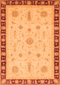 Oriental Orange Traditional Rug, abs3871org