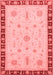 Oriental Red Traditional Area Rugs