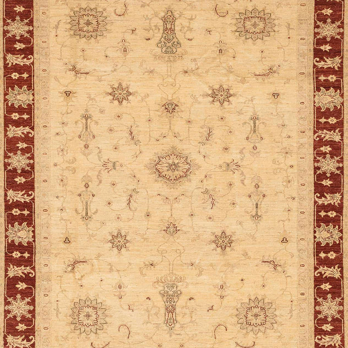 Machine Washable Abstract Chrome Gold Yellow Rug, wshabs3871