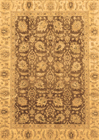 Oriental Brown Traditional Rug, abs3872brn