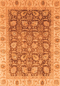 Oriental Orange Traditional Rug, abs3872org