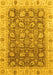 Oriental Yellow Traditional Rug, abs3872yw