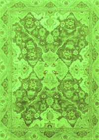 Oriental Green Traditional Rug, abs3873grn