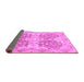 Sideview of Oriental Purple Traditional Rug, abs3873pur