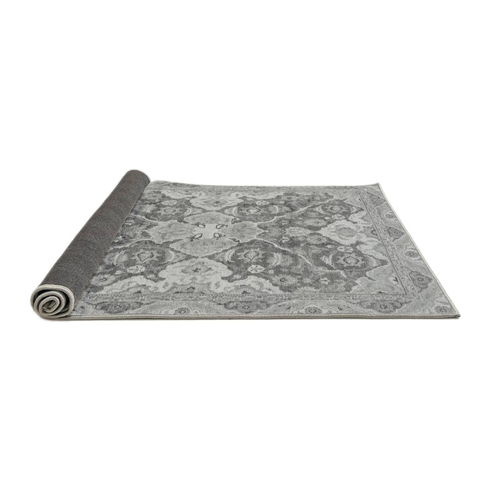 Sideview of Oriental Gray Traditional Rug, abs3873gry