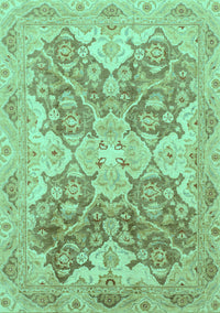 Oriental Turquoise Traditional Rug, abs3873turq