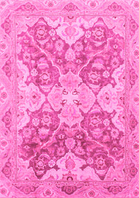 Oriental Pink Traditional Rug, abs3873pnk