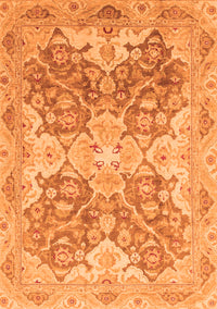 Oriental Orange Traditional Rug, abs3873org