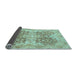 Sideview of Oriental Light Blue Traditional Rug, abs3873lblu