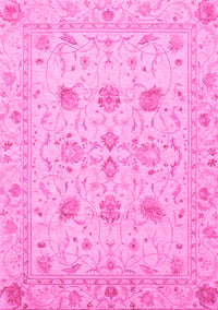 Oriental Pink Traditional Rug, abs3874pnk