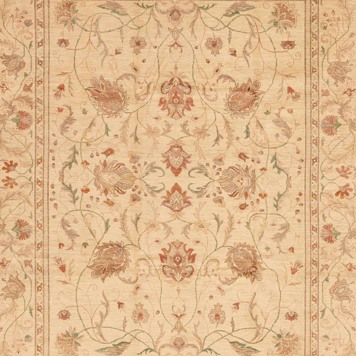 Machine Washable Abstract Orange Rug, wshabs3874