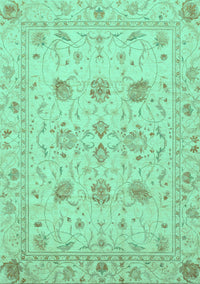 Oriental Turquoise Traditional Rug, abs3874turq