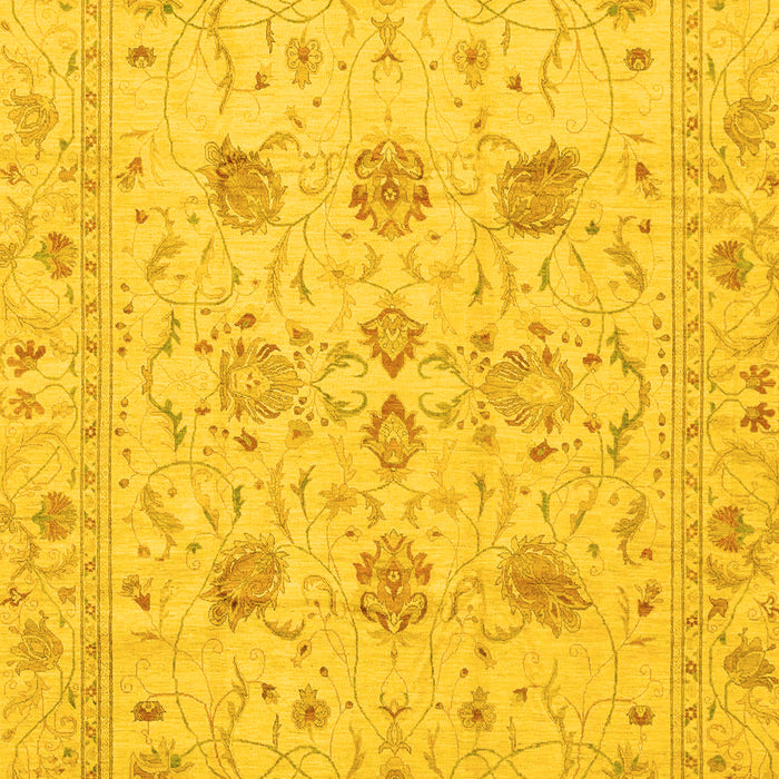 Oriental Yellow Traditional Rug, abs3874yw