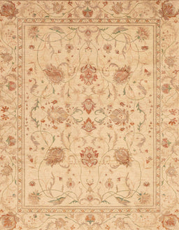 Abstract Orange Oriental Rug, abs3874