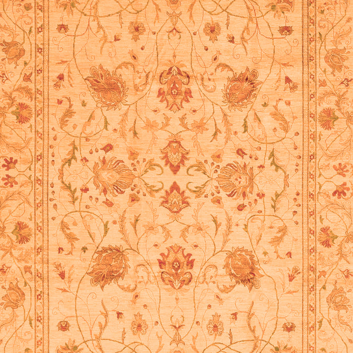 Oriental Orange Traditional Rug, abs3874org