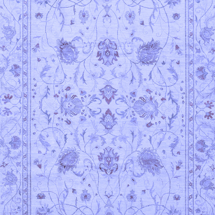 Oriental Blue Traditional Rug, abs3874blu