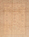 Abstract Mango Orange Oriental Rug, abs3875