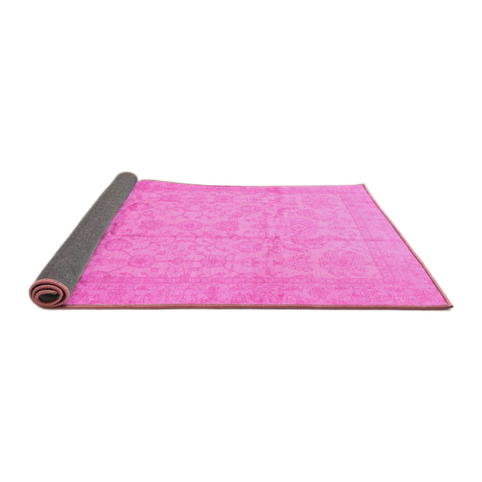 Sideview of Oriental Pink Traditional Rug, abs3875pnk