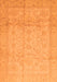 Oriental Orange Traditional Rug, abs3875org