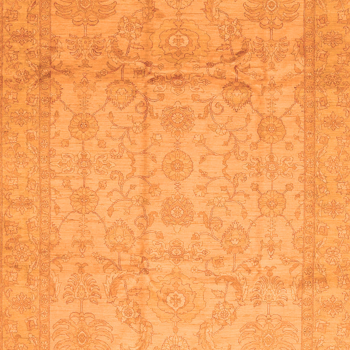 Oriental Orange Traditional Rug, abs3875org