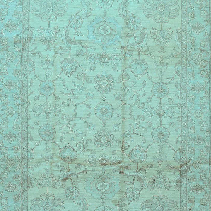 Oriental Light Blue Traditional Rug, abs3875lblu