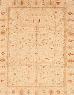 Abstract Orange Oriental Rug, abs3876