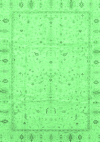 Oriental Emerald Green Traditional Rug, abs3876emgrn