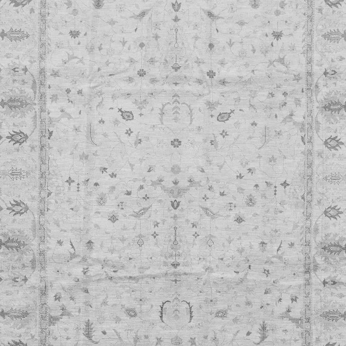 Machine Washable Oriental Gray Traditional Rug, wshabs3876gry