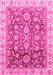 Oriental Pink Traditional Rug, abs3877pnk