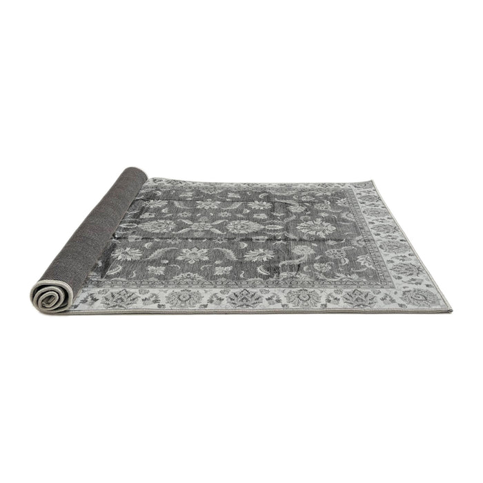 Sideview of Oriental Gray Traditional Rug, abs3877gry