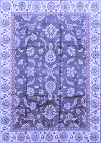 Oriental Blue Traditional Rug, abs3877blu