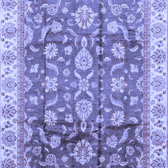 Oriental Blue Traditional Rug, abs3877blu