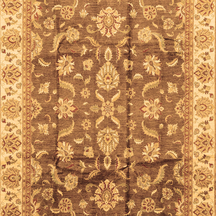 Oriental Brown Traditional Rug, abs3877brn