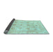 Sideview of Oriental Light Blue Traditional Rug, abs3878lblu