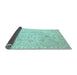 Sideview of Oriental Light Blue Traditional Rug, abs3879lblu