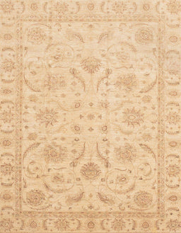 Abstract Yellow Oriental Rug, abs3879