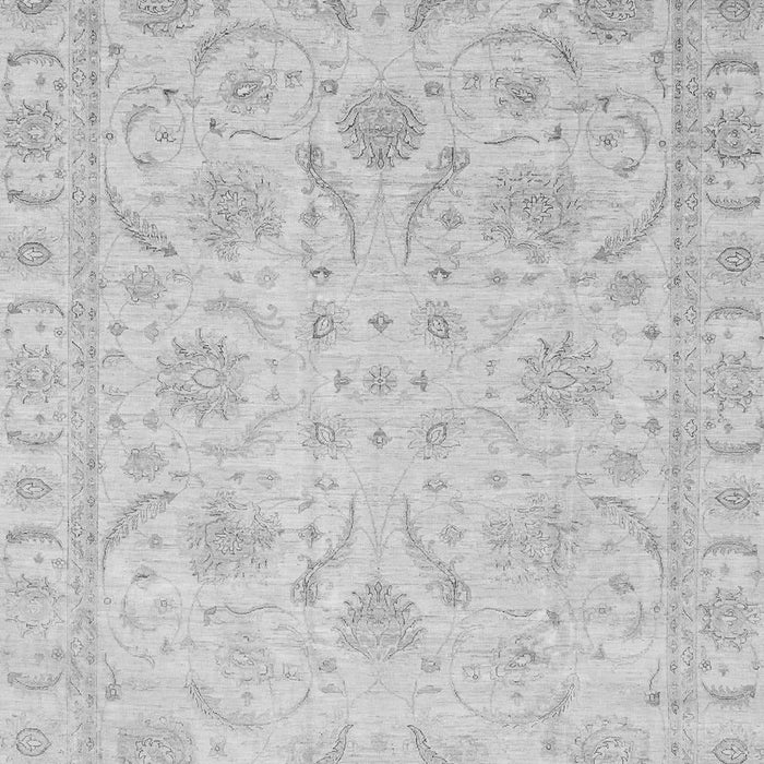 Machine Washable Oriental Gray Traditional Rug, wshabs3879gry