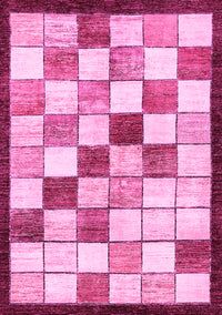 Abstract Pink Modern Rug, abs387pnk