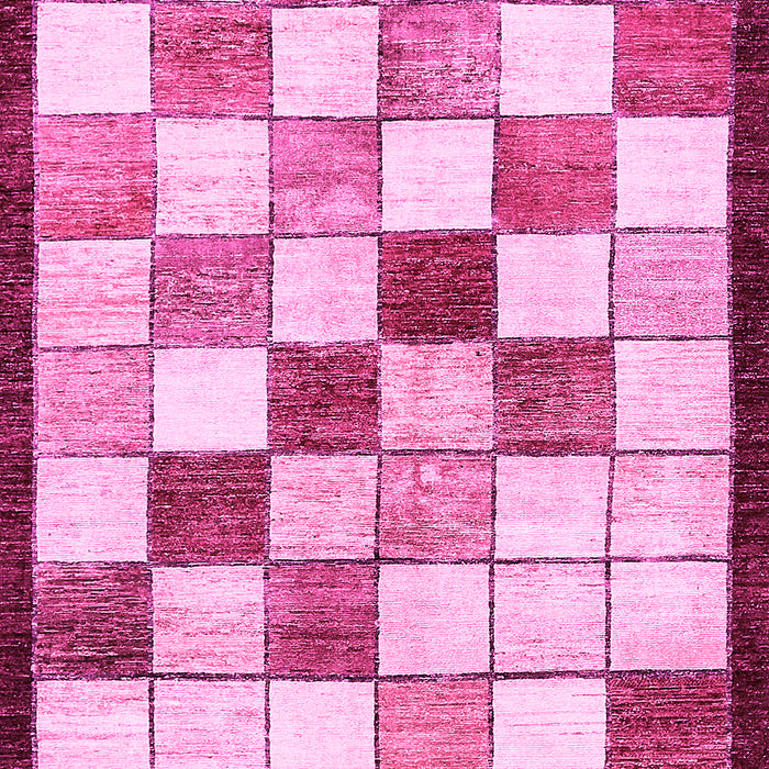 Machine Washable Abstract Pink Modern Rug, wshabs387pnk