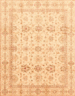 Abstract Orange Oriental Rug, abs3880