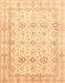 Abstract Orange Oriental Rug, abs3880