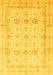 Oriental Yellow Traditional Rug, abs3880yw