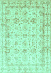 Oriental Turquoise Traditional Rug, abs3880turq