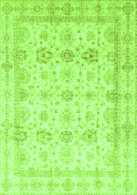 Oriental Green Traditional Rug, abs3880grn