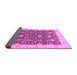 Sideview of Oriental Purple Traditional Rug, abs3881pur