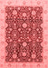 Oriental Red Traditional Area Rugs