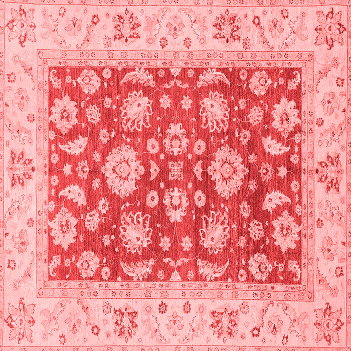 Machine Washable Oriental Red Traditional Rug, wshabs3882red