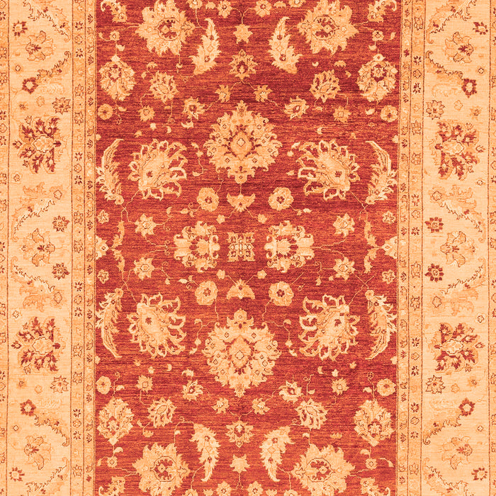 Oriental Orange Traditional Rug, abs3882org