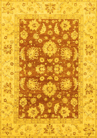 Oriental Yellow Traditional Rug, abs3882yw