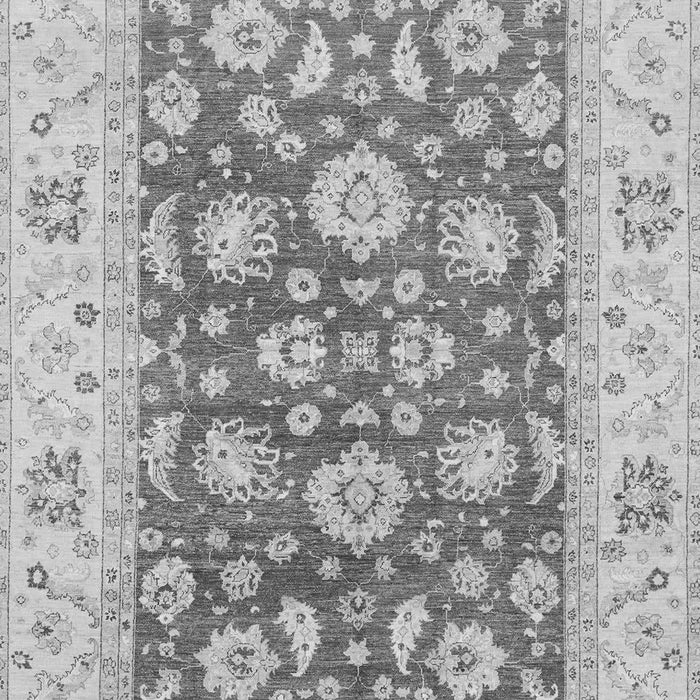 Machine Washable Oriental Gray Traditional Rug, wshabs3882gry